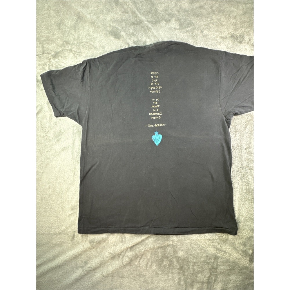 Vintage 90s Carlos‎ Santana Milagro T Shirt Single Stitch Tour Concert Rock XL - Picture 13 of 16